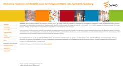 Desktop Screenshot of dvmd-tagung.de
